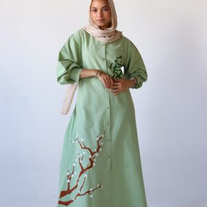 Roma Print Dress