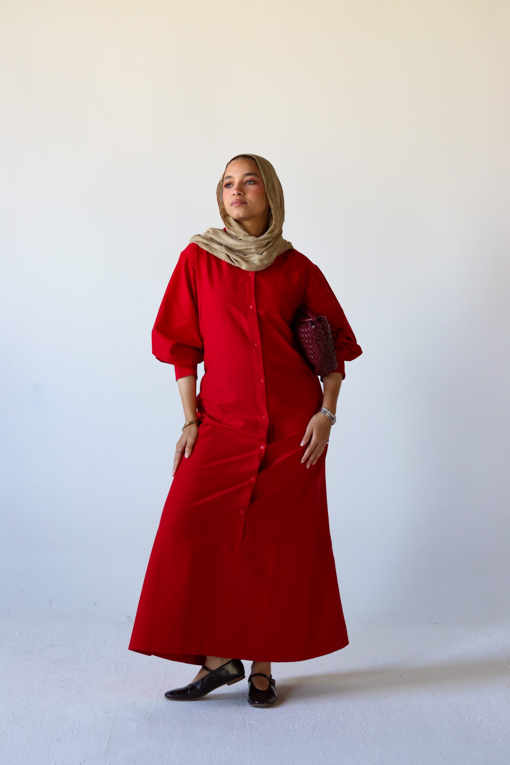 Roma Solid Dress - Image 38