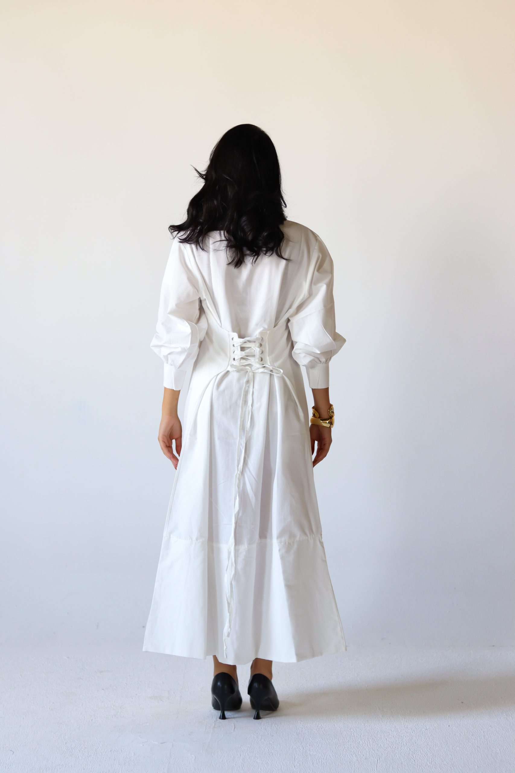Roma Solid Dress - Image 6