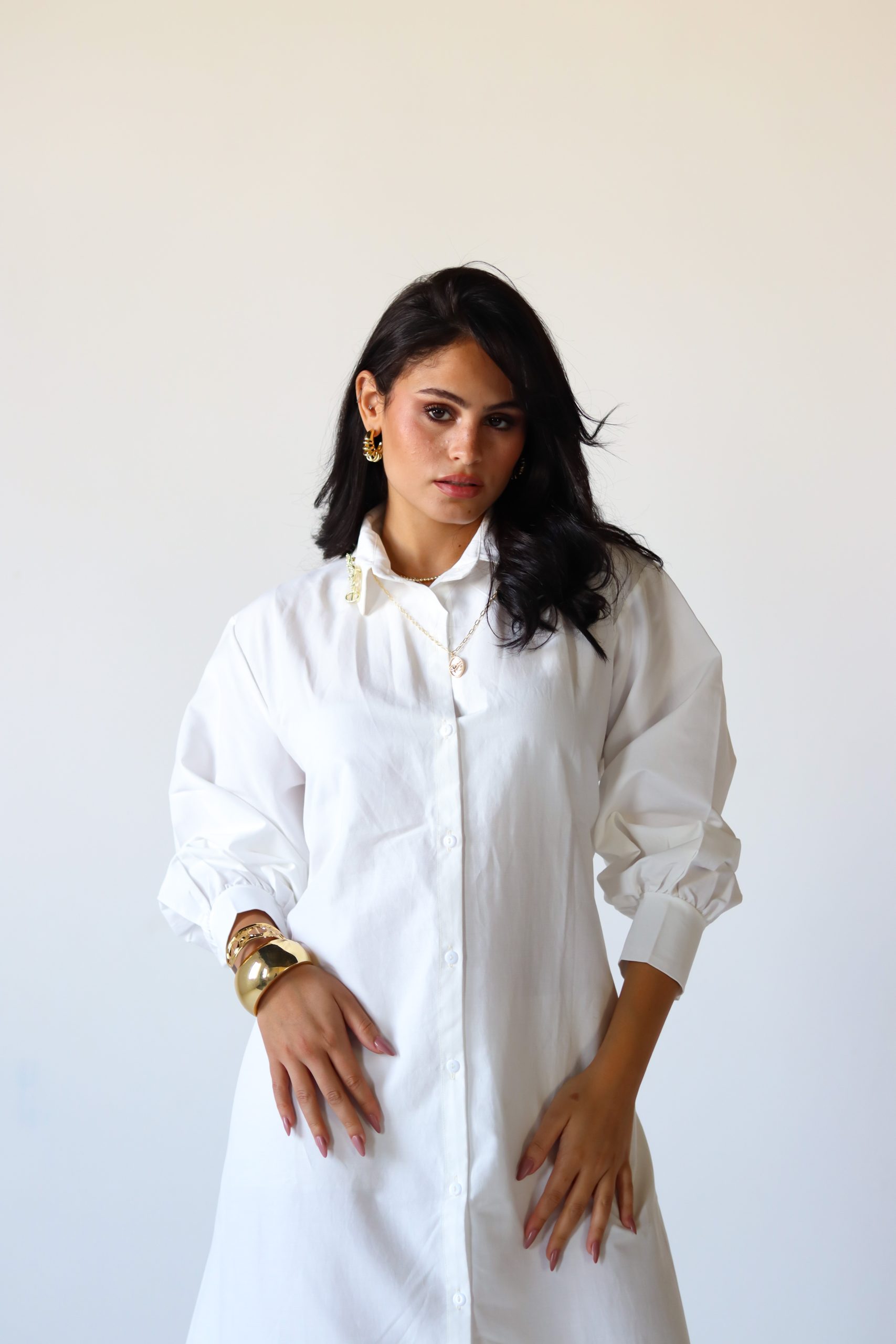 Roma Solid Dress - Image 7