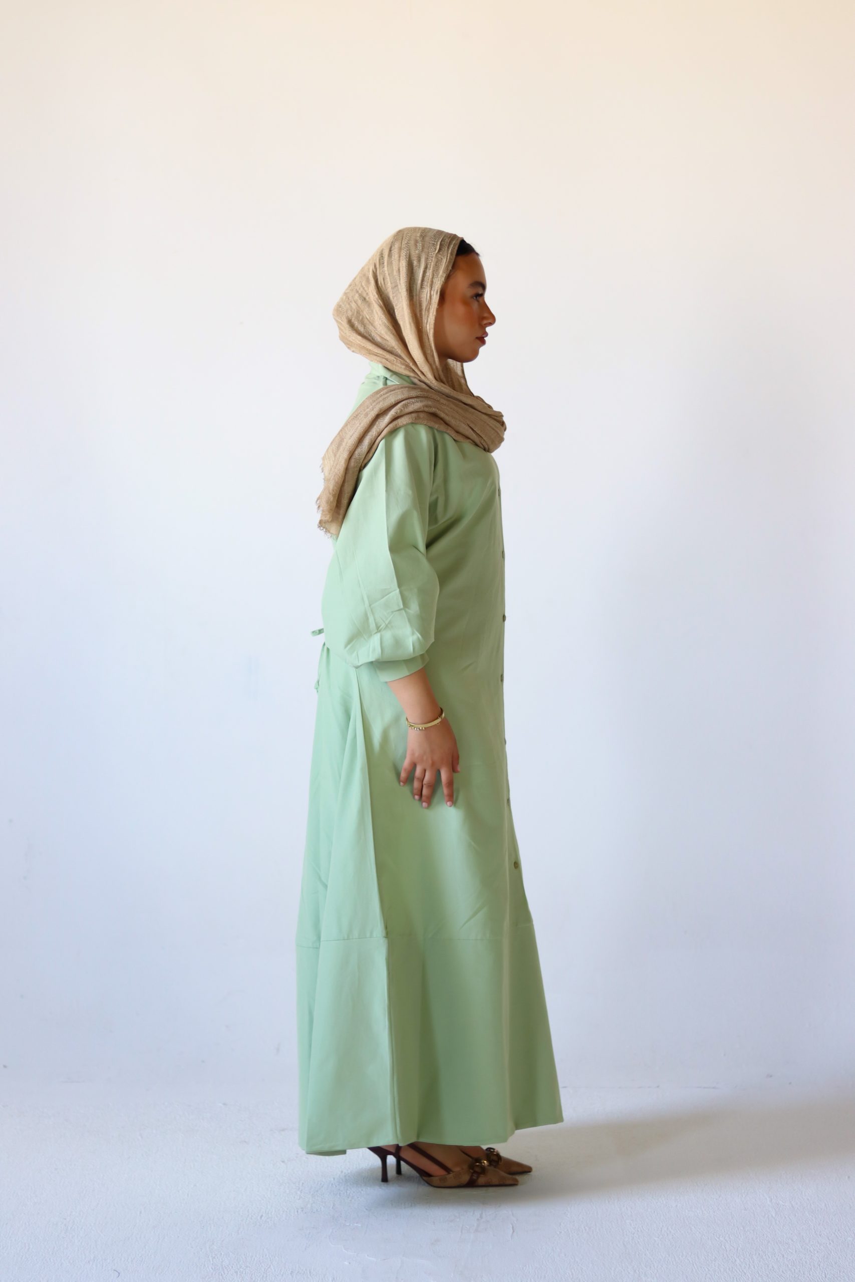 Roma Solid Dress - Image 12