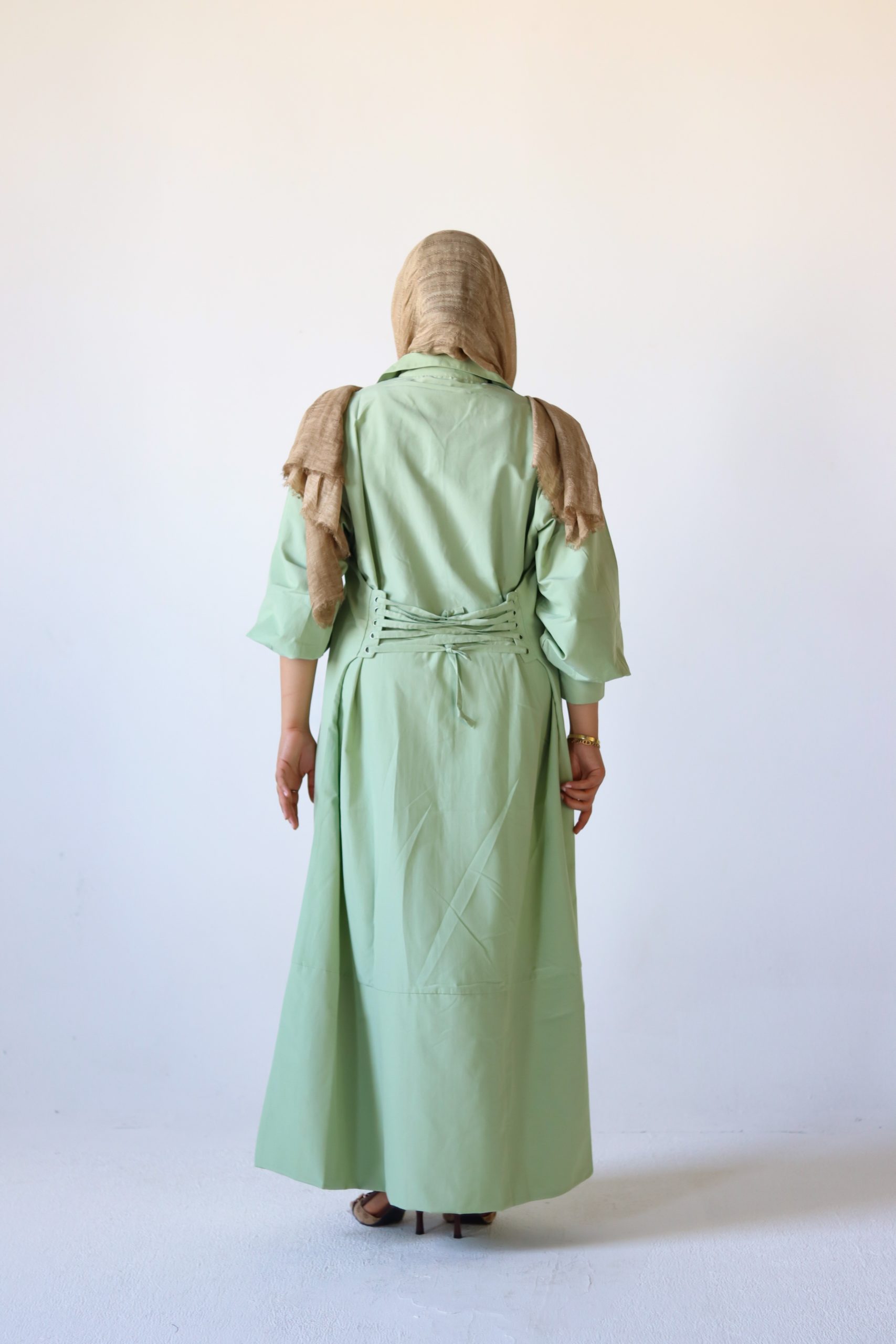 Roma Solid Dress - Image 11