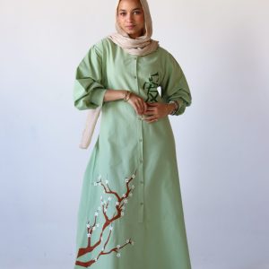 Roma Print Dress